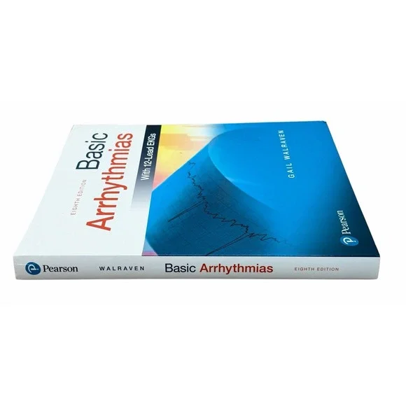 Basic Arrhythmias w/12-Lead EKG's by Gail Walraven Eighth Edition Paperback - Picture 2 of 8